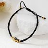 304 Stainless Steel Beads Braided Bead Bracelets WGEBCCD-01-1