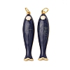 Brass Pendants KK-D019-29C-07G-1