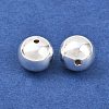 Round Brass European Beads KK-G512-08S-2