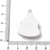 Christmas Opaque Resin Pendants RESI-A049-05I-3