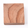 Square Wooden Pieces for Wood Jewelry Ring Making WOOD-WH0101-29I-1