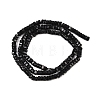 Natural Black Onyx Beads Strands G-G345-C37-2x4mm-3