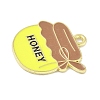 Bees Theme Alloy Enamel Pandants FIND-M083-06L-G-2