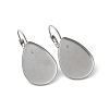 Non-Tarnish 304 Stainless Steel Leverback Earring Findings STAS-K278-05B-P-1