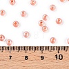 6/0 Transparent Inside Colours Glass Seed Round Beads X1-SEED-N006-004J-4