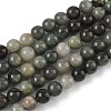 Natural Green Rutilated Quartz Beads Strands G-P325-03-6mm-2