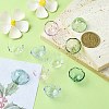 10Pcs 5 Colors Glass Bead Cone for Wind Chimes Making GLAA-FS0001-64-3