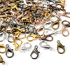Beadthoven 120Pcs 8 Colors Zinc Alloy Lobster Claw Clasps FIND-BT0001-22-4