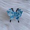 Butterfly Plastic Claw Hair Clips PW-WGED7BC-03-1