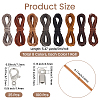 DIY Faux Suede Cord Bracelets & Necklace Making Kit DIY-CL0002-48-2
