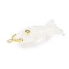 Natural Quartz Crystal Carved Pendants X-G-P599-07G-02-2