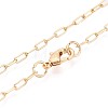 Brass Paperclip Chains MAK-S072-09A-G-2