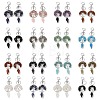 Natural & Synthetic Gemstone Keychain KEYC-K022-01P-1