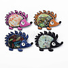 Alloy Enamel Brooches ENAM-N057-001-FF-1