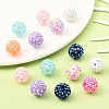 Resin Rhinestone Beads FIND-P027-G-5