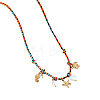 Summer Beach Braided Rope Bib Necklaces SZ6362-2-3