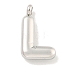 Non-Tarnish 304 Stainless Steel Pendants STAS-C102-16P-L-1