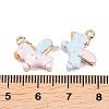 Alloy Enamel Pendants ENAM-A012-05G-4