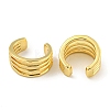 Brass Cuff Earrings EJEW-C104-143G-2