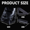 5-Tier Acrylic Display Riser Stands for Cosmetic Jewelry ODIS-WH0043-217A-5
