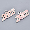 Alloy Enamel Pendants PALLOY-N160-001-04S-RS-3