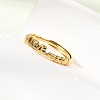 304 Stainless Steel Cuff Open Rings SA-CBAD22F-01G-A-5