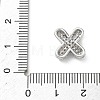Brass Micro Pave Cubic Zirconia Pendants KK-A300-02P-X-3