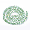 Electroplate Glass Beads EGLA-Q091-14mm-B12-2