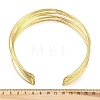 30MM 304 Stainless Steel Open Multi-Strand Choker Necklaces for Women NJEW-K297-02G-3
