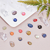 90Pcs 6 Style Resin Cabochons CRES-SC0001-80-4