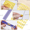 1 Bag Letters & Numbers PP Plastic Cookie Stamps DIY-SC0033-92-6