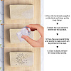 Clear Acrylic Soap Stamps DIY-WH0438-029-5