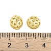 Brass Hollow Beads KK-A226-07B-G-3