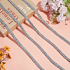Braided Polyester Lace Ribbons SRIB-DR0001-03B-3