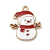 Christmas Alloy Enamel Pendants FIND-H055-17J-G01-1
