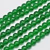 Natural & Dyed Malaysia Jade Bead Strands X-G-A146-8mm-A06-3