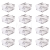 Square Marble Texture Cardboard Jewelry Ring Boxes CON-TAC0009-05A-3