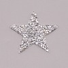 Star Glitter Hotfix Rhinestone DIY-WH0301-92A-02-2
