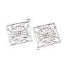Buddhist 304 Stainless Steel Pendants STAS-E521-06C-P-2