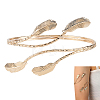 1Pc Alloy Arm Cuff Bangles AJEW-CY0001-33-1