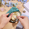 Velvet Jewelry Storage Zipper Pouches ABAG-WH0063-117B-3