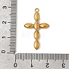 304 Stainless Steel Rhinestone Pendants STAS-B128-09G-05-3
