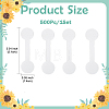 500Pcs Folding Blank Paper Jewelry Price Tags CDIS-FS0001-35B-3