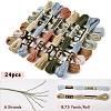 6-Ply Polyester Embroidery Floss OCOR-CY0004-40B-2