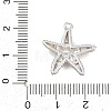Brass & ABS Plastic Imitation Pearl Pendants PL-CBAB484-06P-3