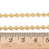 Brass Ball Chain Necklaces for Women NJEW-B148-01B-G-4