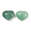 Heart Natural Green Fluorite Palm Stones G-C186-02A-1