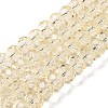 Transparent Baking Paint Glass Beads X1-DGLA-A034-T8mm-D02-1