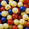 Opaque Acrylic Beads SACR-Q004-02I-3