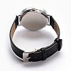 Alloy PU Leather Waterproof Japanese PC Movement Mechanical Wristwatches X-WACH-F007-07A-5